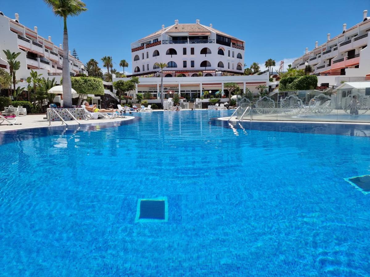 Casa Teide, Ground Floor Apartment Parque Santiago 1, Heated Pool, 100 M To Sea And Beach, Wifi Playa de las Americas  Luaran gambar