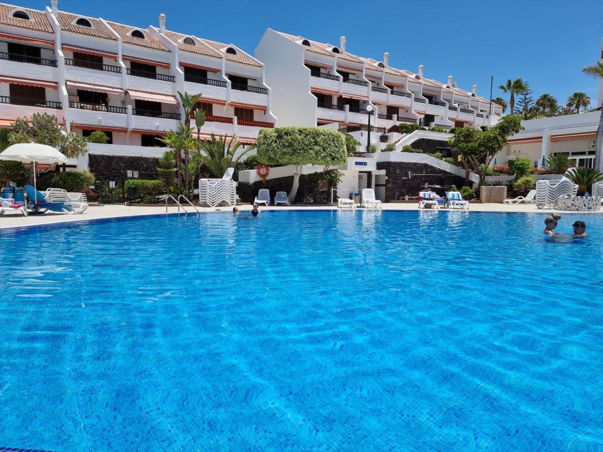 Casa Teide, Ground Floor Apartment Parque Santiago 1, Heated Pool, 100 M To Sea And Beach, Wifi Playa de las Americas  Luaran gambar