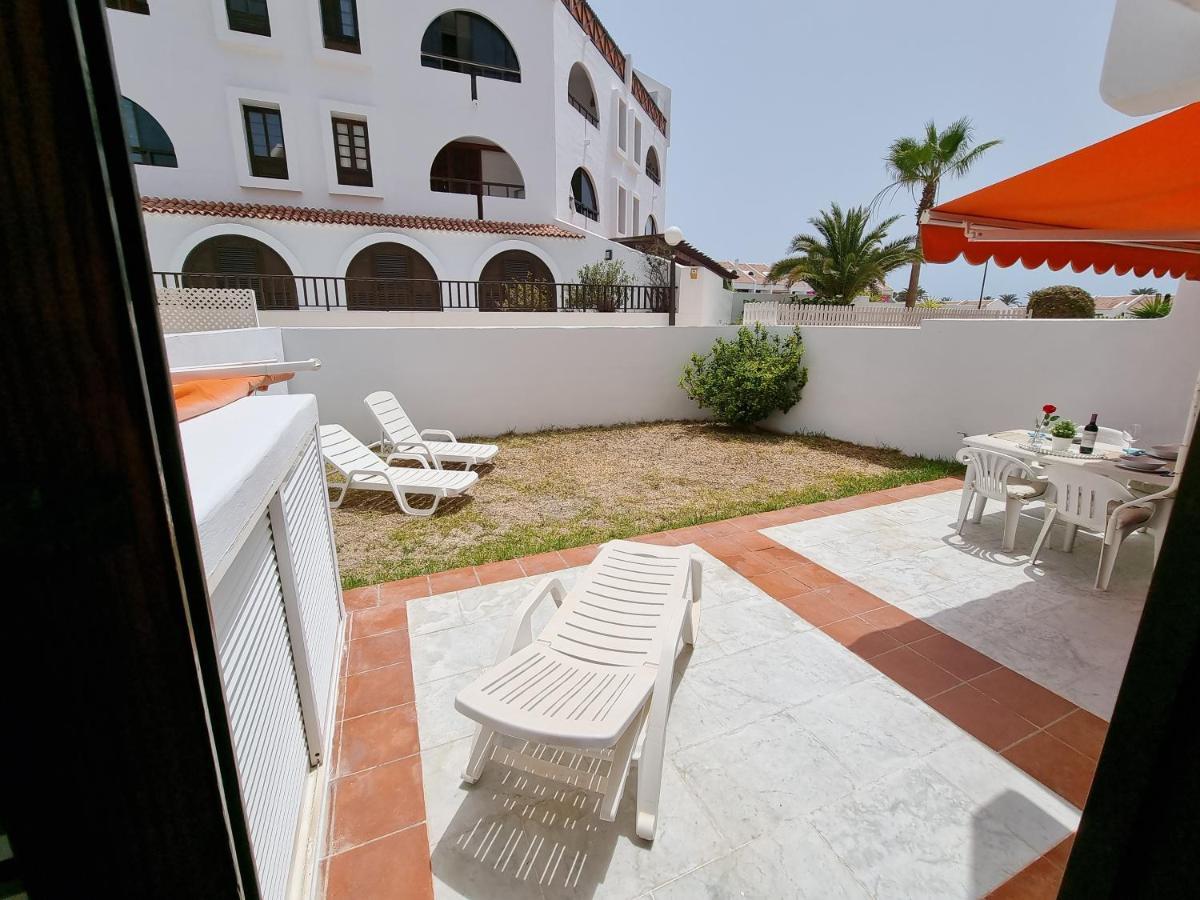 Casa Teide, Ground Floor Apartment Parque Santiago 1, Heated Pool, 100 M To Sea And Beach, Wifi Playa de las Americas  Luaran gambar