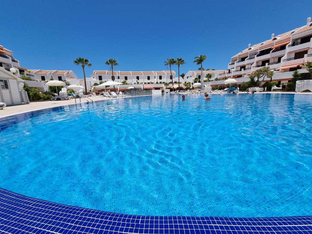 Casa Teide, Ground Floor Apartment Parque Santiago 1, Heated Pool, 100 M To Sea And Beach, Wifi Playa de las Americas  Luaran gambar
