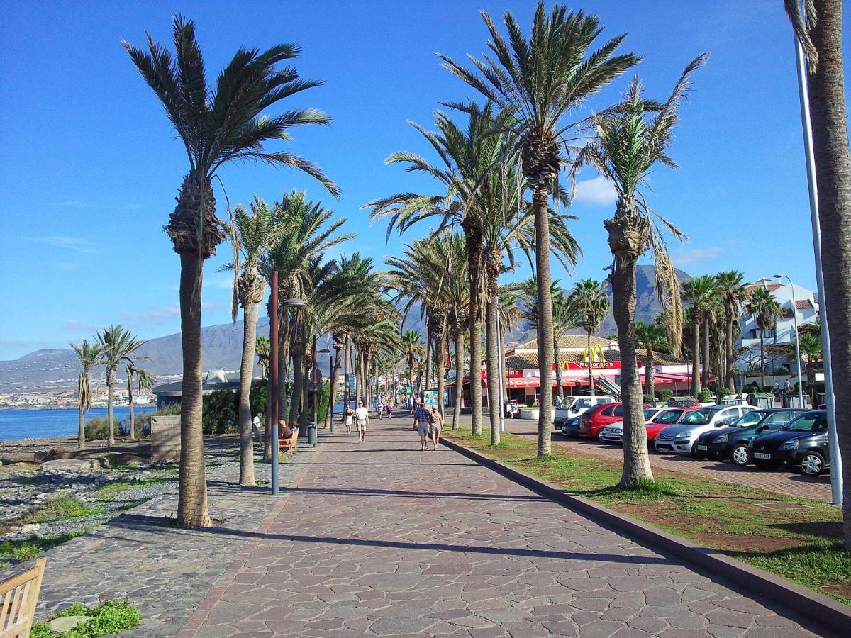 Casa Teide, Ground Floor Apartment Parque Santiago 1, Heated Pool, 100 M To Sea And Beach, Wifi Playa de las Americas  Luaran gambar